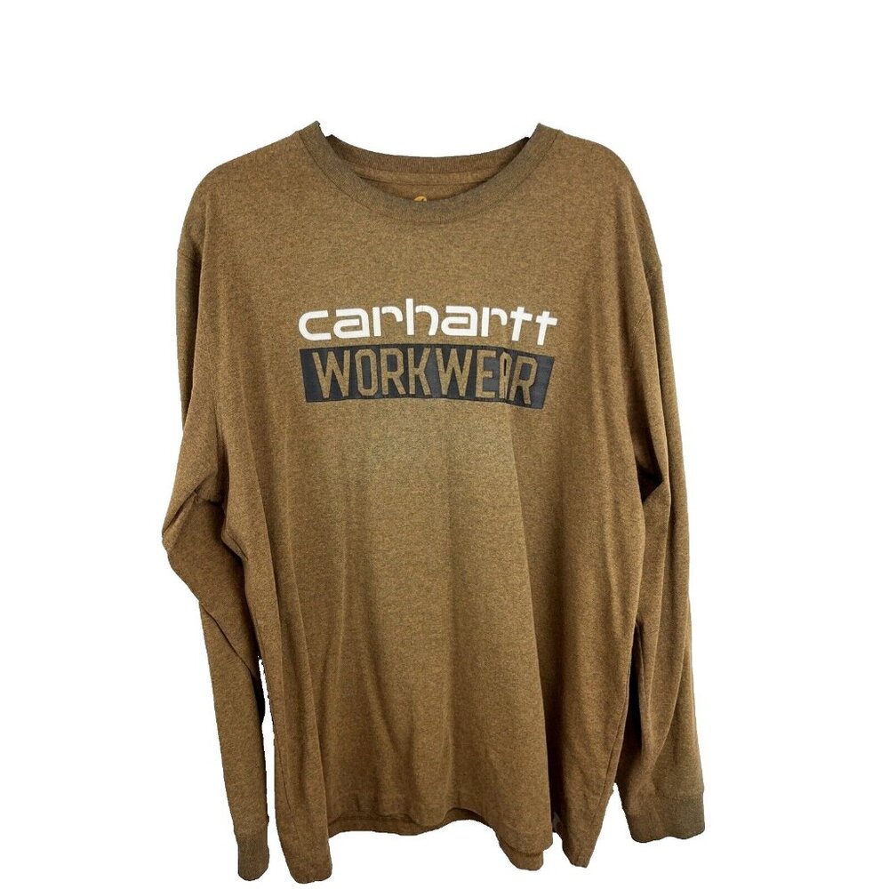 Carhartt "Workwear" Long-Sleeve Casual Original Fit Shirt Men's Size L